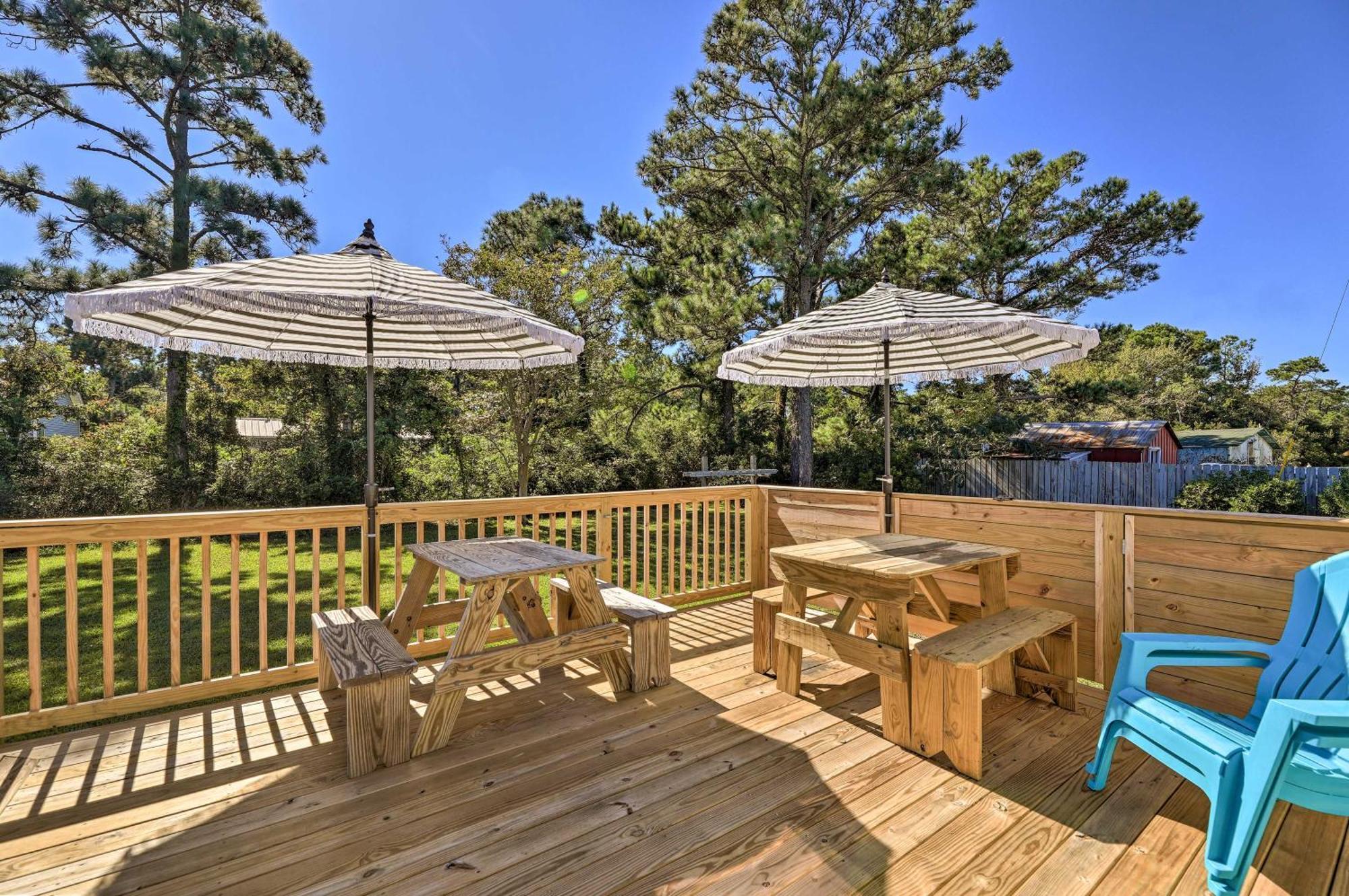 The Willowberry House With Deck And Grill! Harkers Island Eksteriør bilde