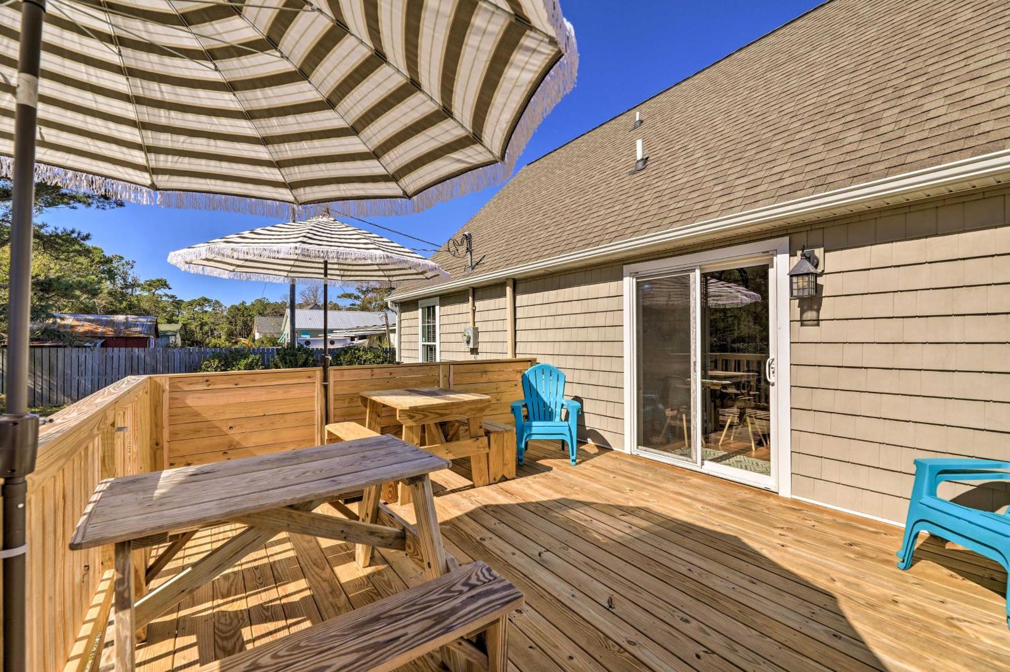 The Willowberry House With Deck And Grill! Harkers Island Eksteriør bilde